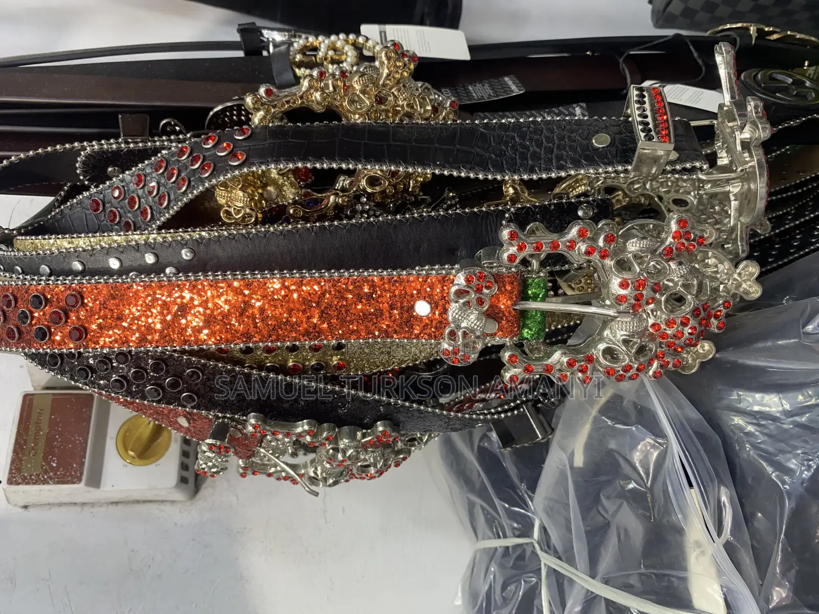 Rhinestones Belts/ Fashionable Vintage Belts