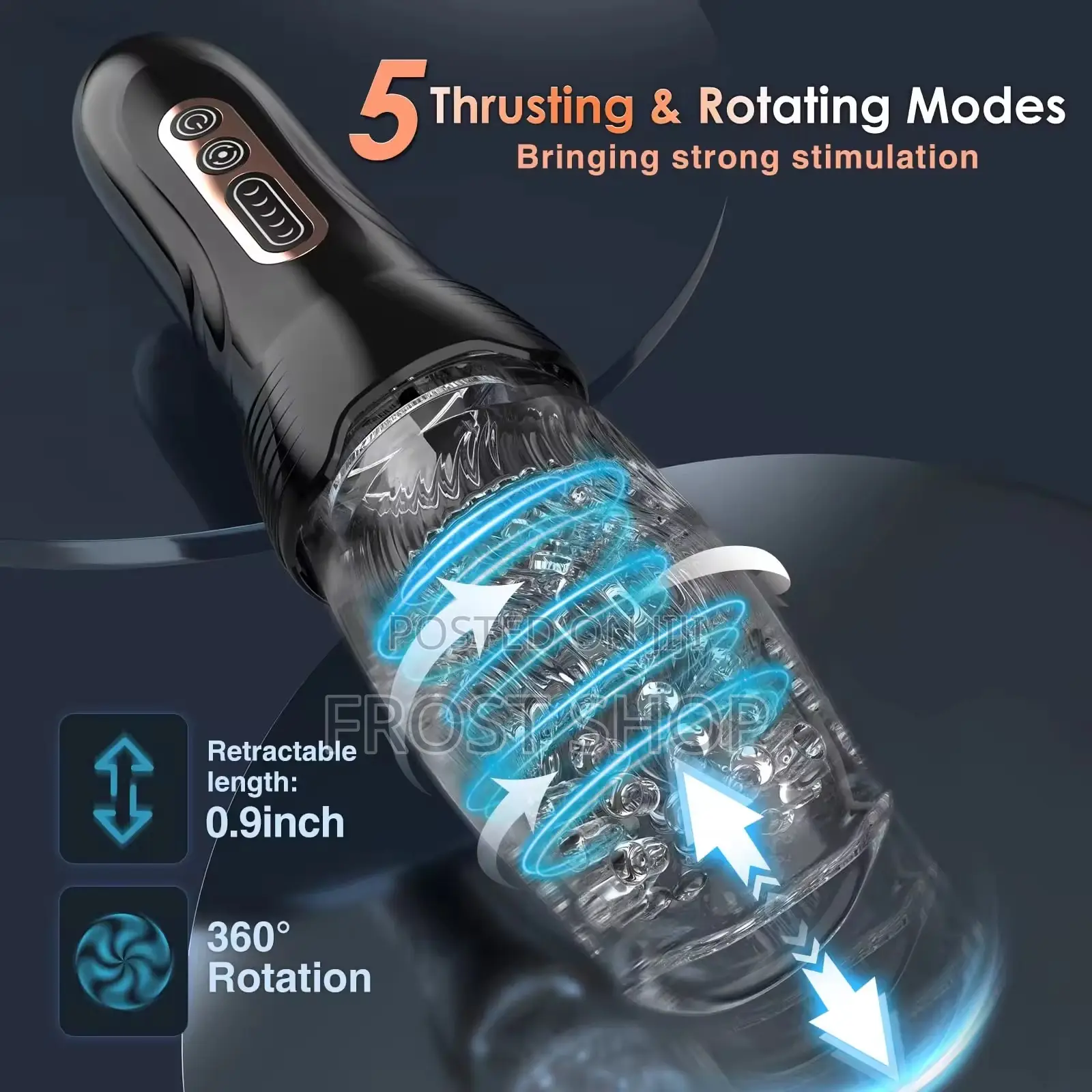 Men’S Automatic Stroker Tpe Silicone Automatic Male Masturbator