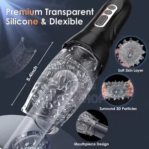 Men’S Automatic Stroker Tpe Silicone Automatic Male Masturbator