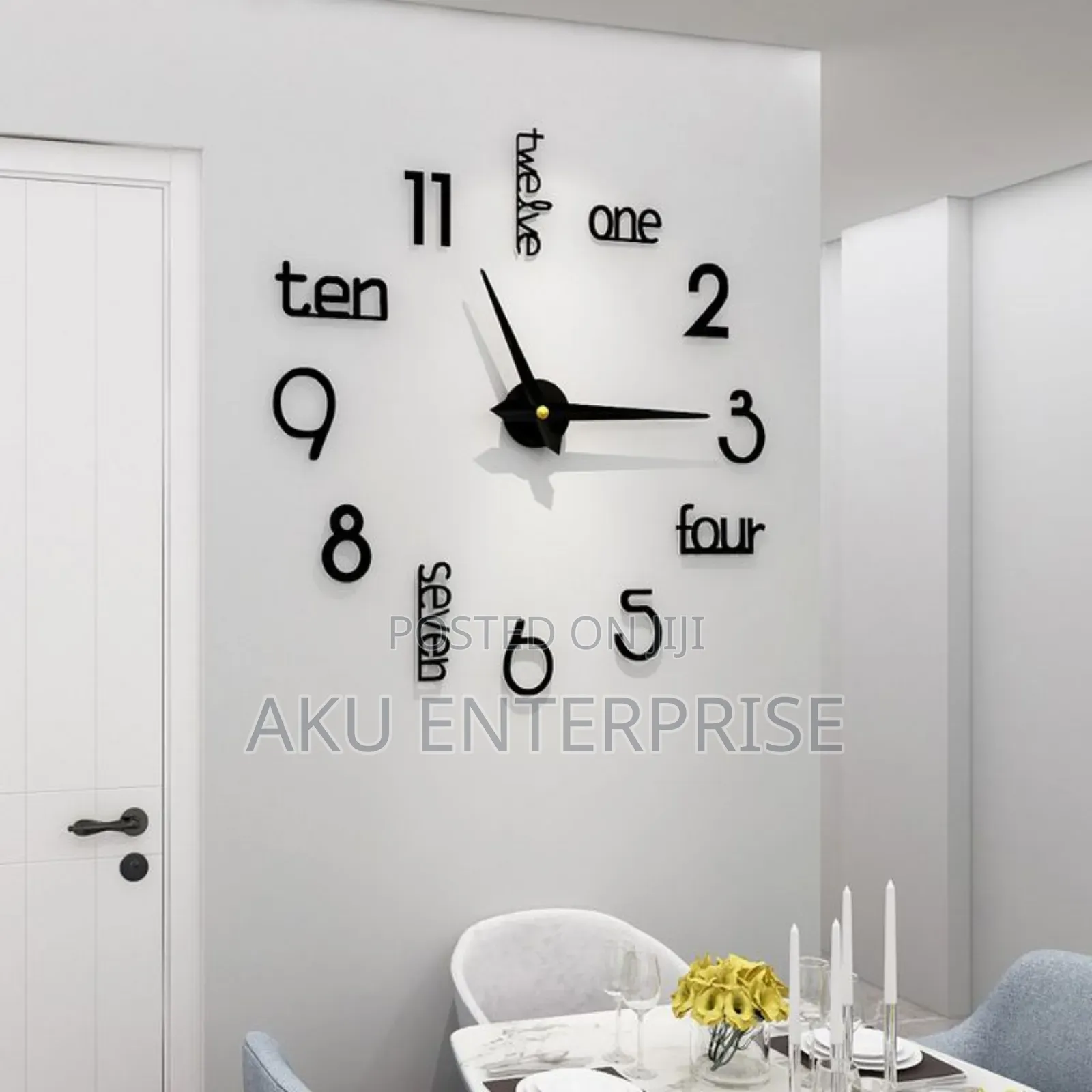 Wall Clock Stickers