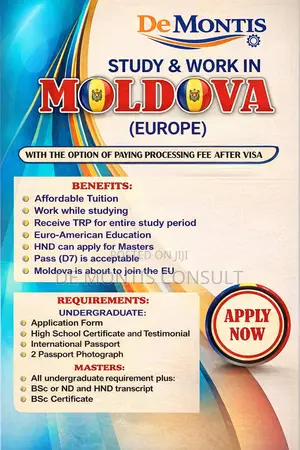Study and Work in Moldova