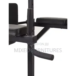 Home Gym Fitness Adjustable Pull Up and Workout With Bench