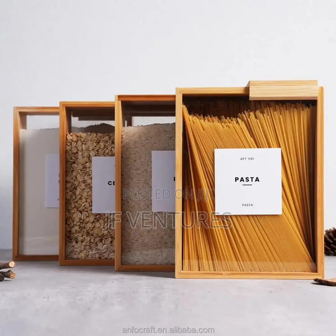 Bamboo Storage Containers Available