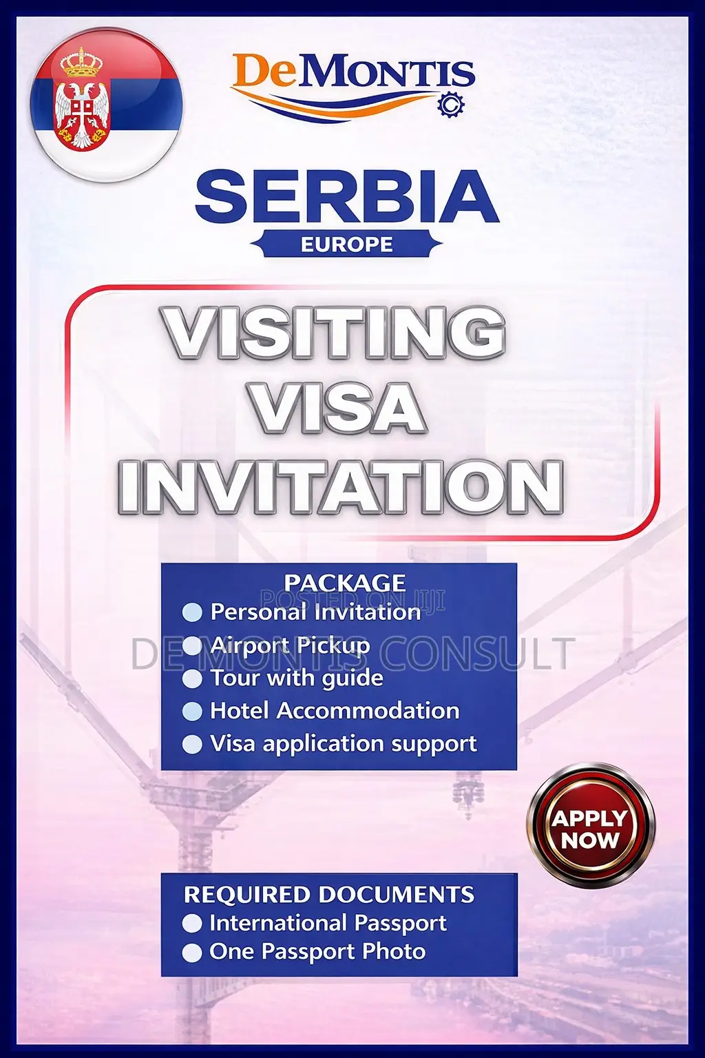 Serbia Tourist Visa