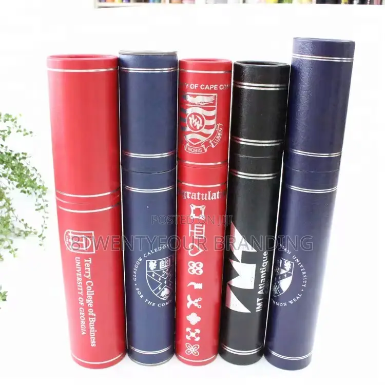 Certificate Scroll Holder Tube (Full Customization)