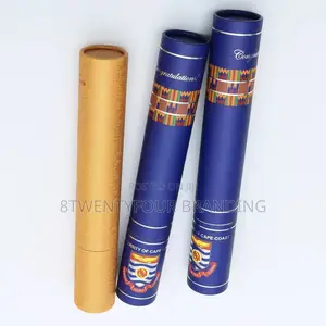 Certificate Scroll Holder Tube (Full Customization)