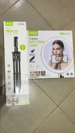 14 Inches Soft Ring Led Light With Tripod