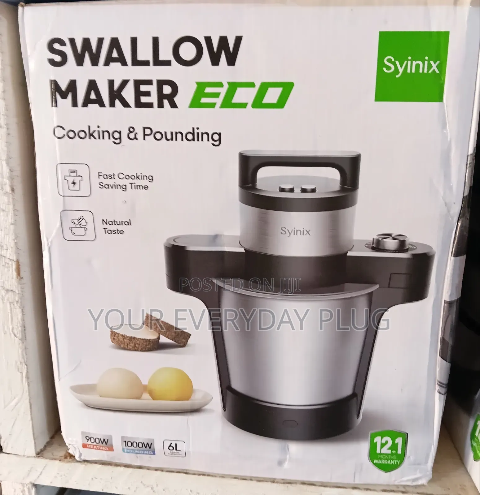 Synix Fufu Machine , From Raw Cassava to Hot Fufu in 20 Minutes