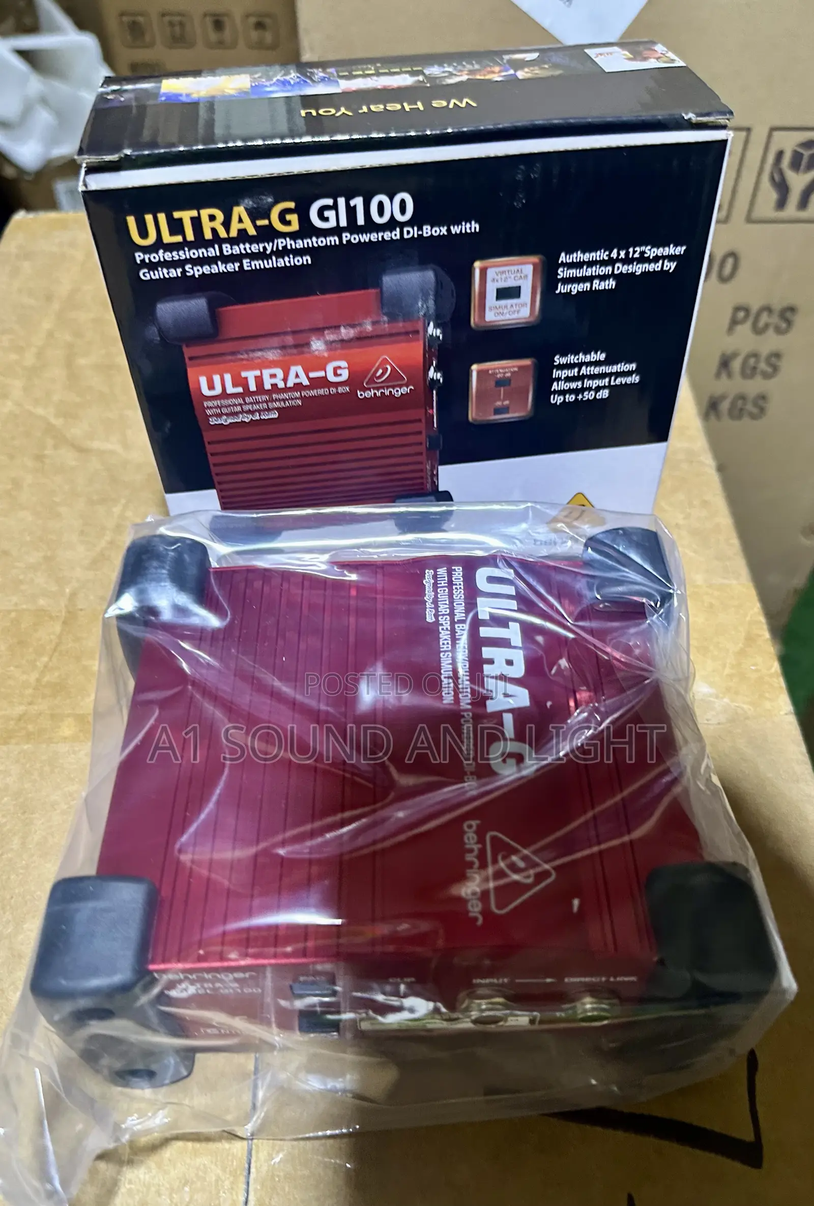 Ultra -g Behringer Di- Box