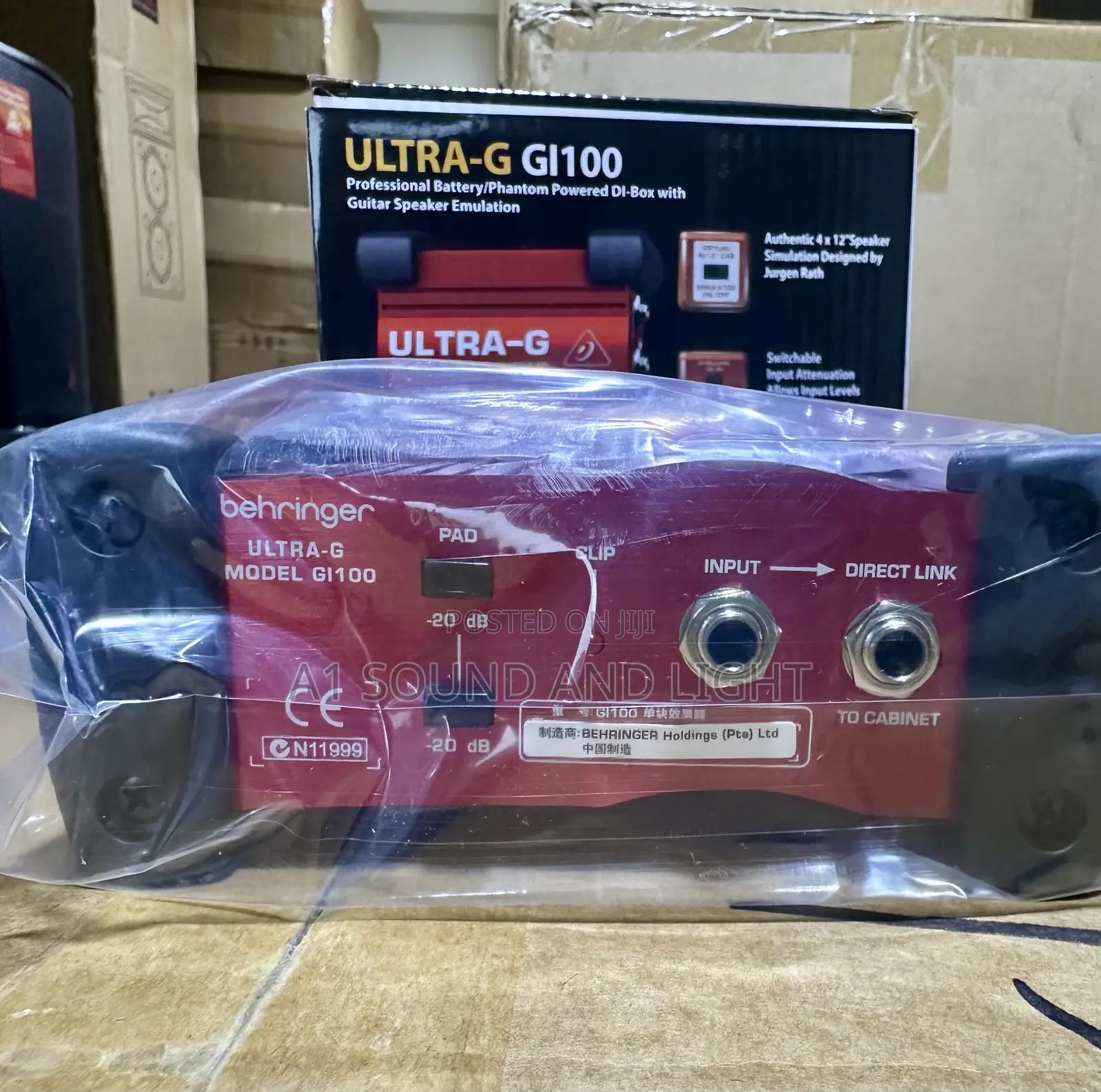 Ultra -g Behringer Di- Box