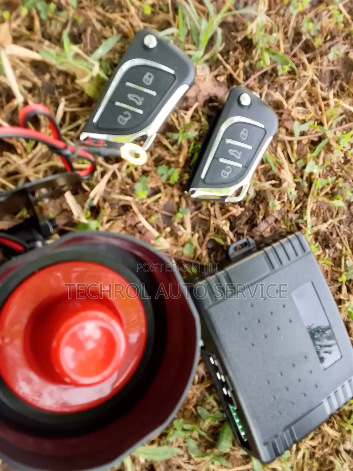 Car Alarm Systems With Stylish Flip Keys