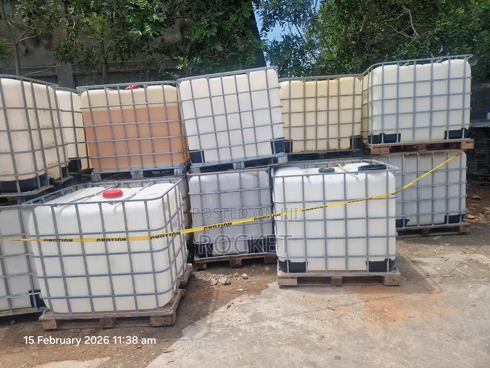 Empty Ibc Tanks
