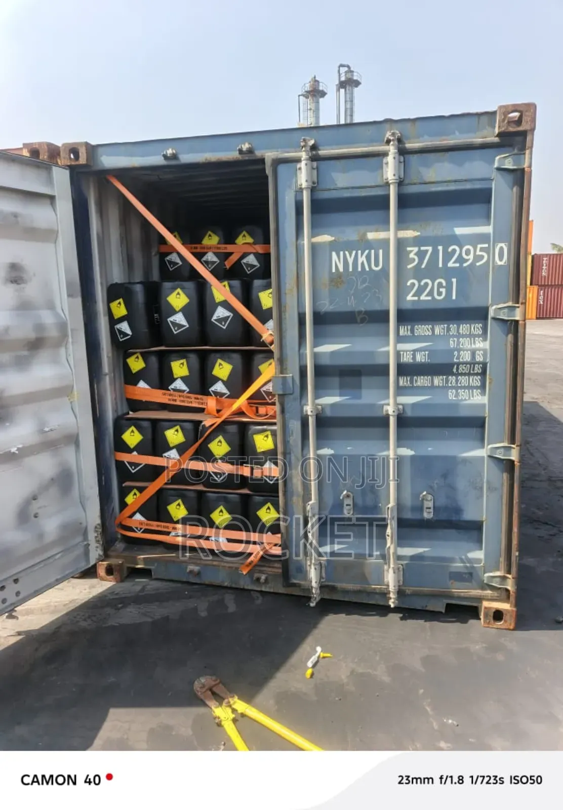 Nitric Acid 68% 35kg Gallon
