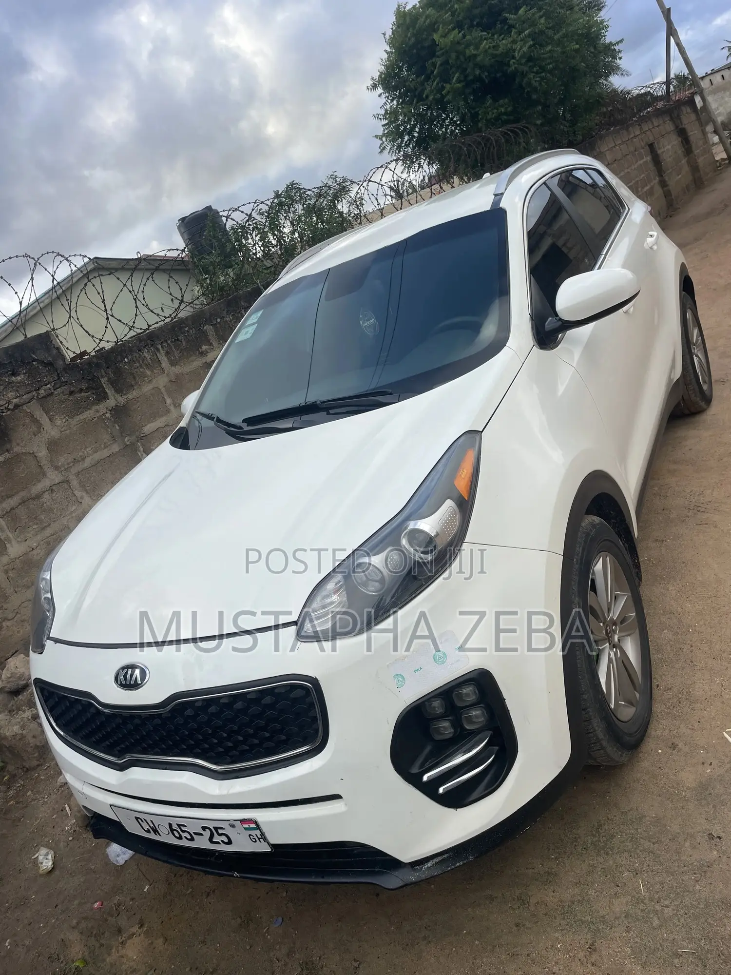 Kia Sportage LX 4dr SUV (2.4L 4cyl 6A) 2017 White