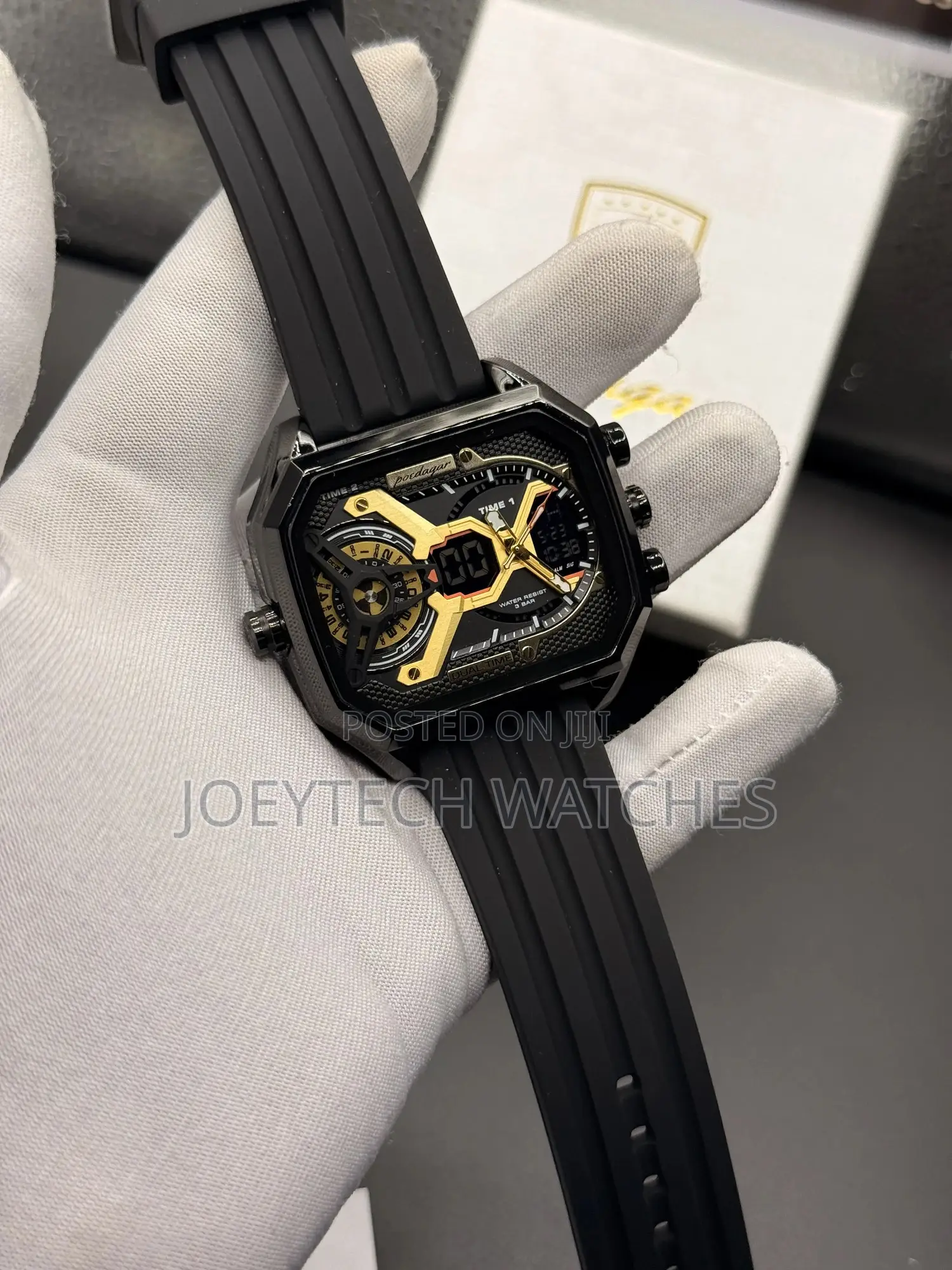 Poedegar Dual Time  Timepiece