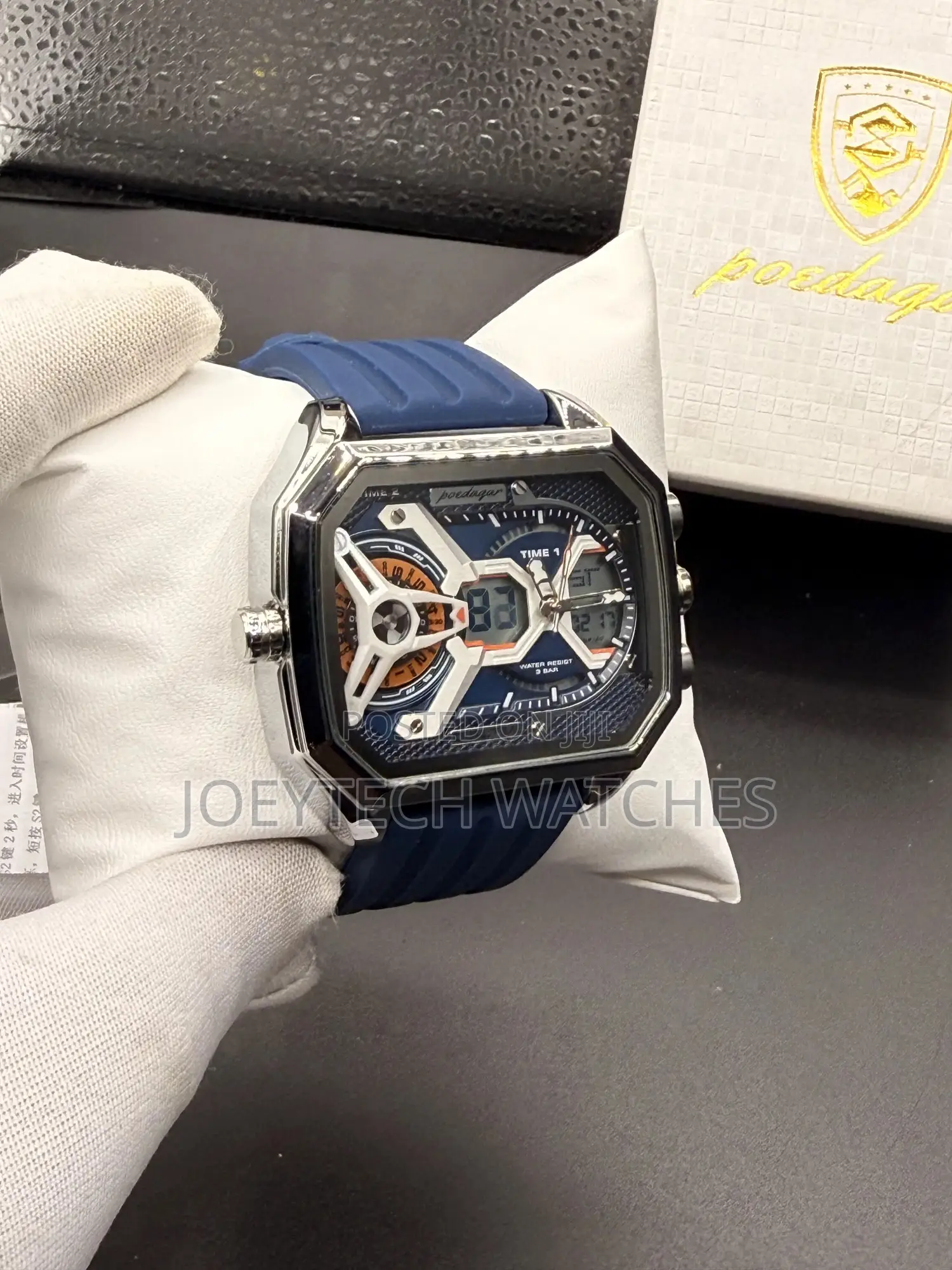 Poedegar Dual Time  Timepiece