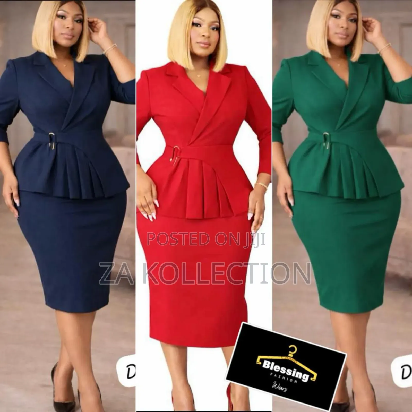 Fashion Flare Ladies Office Dress