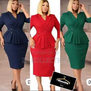 Fashion Flare Ladies Office Dress