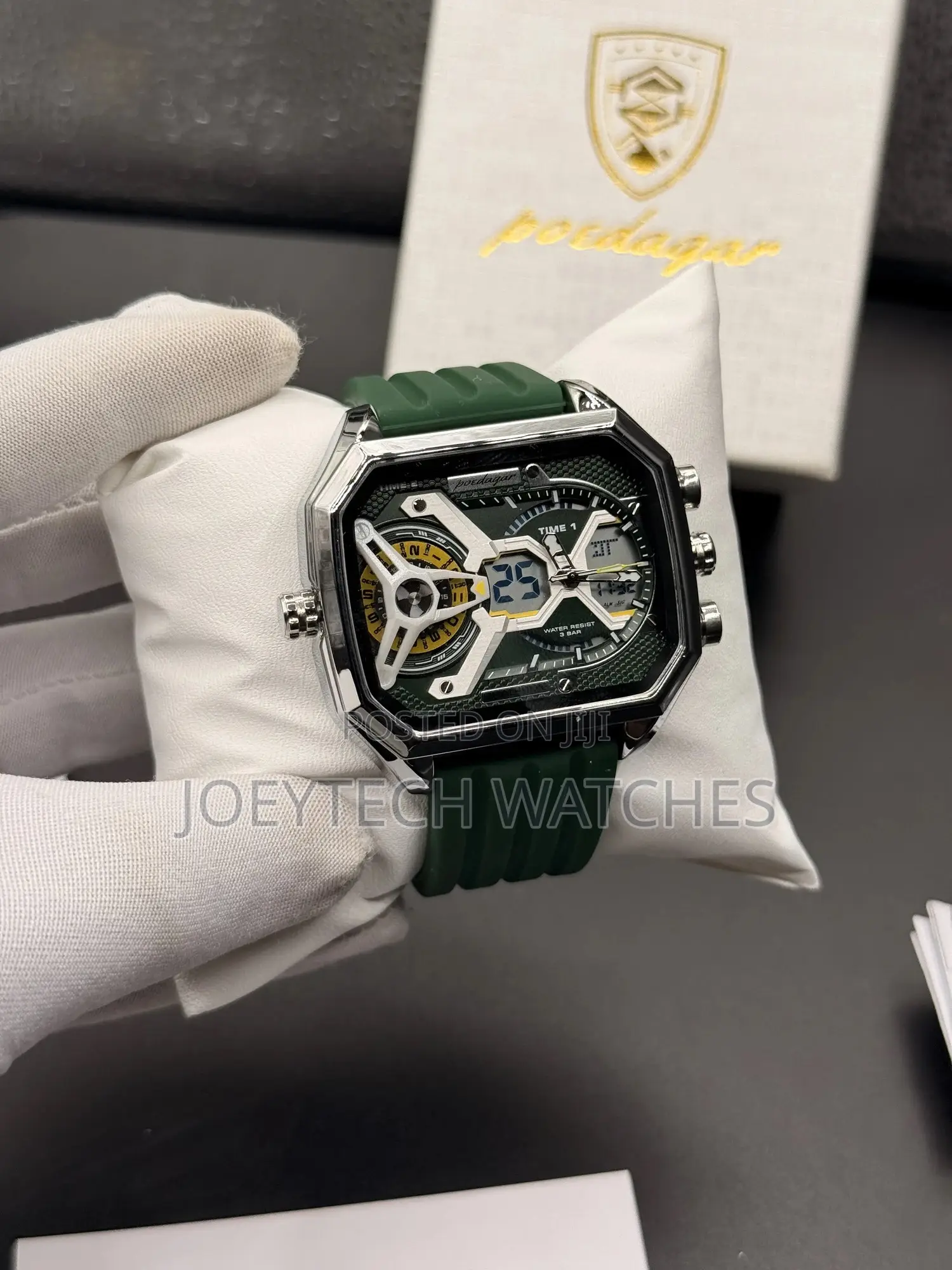 Poedegar Dual Time  Timepiece