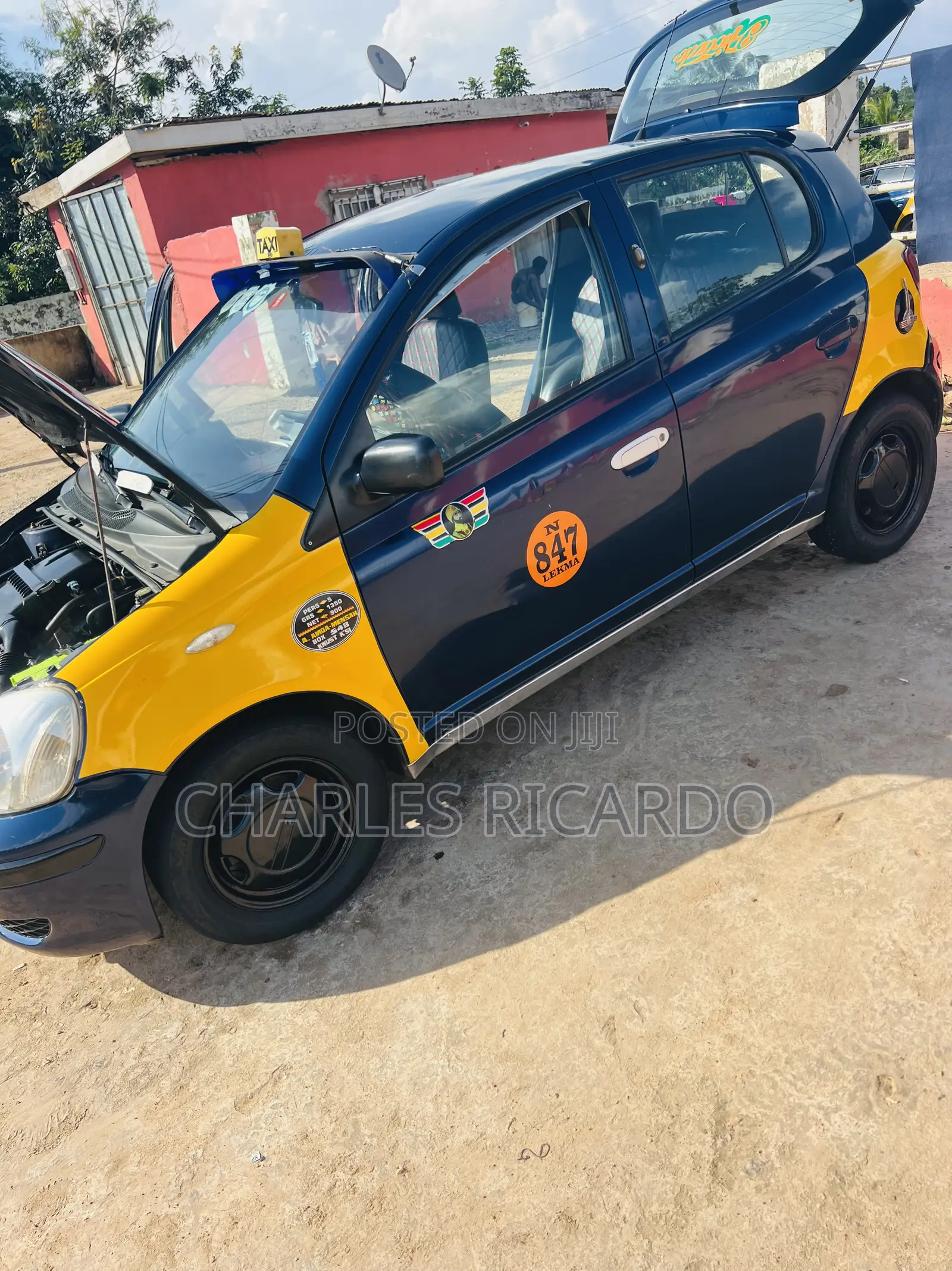 Toyota Yaris 1.0 2004 Blue