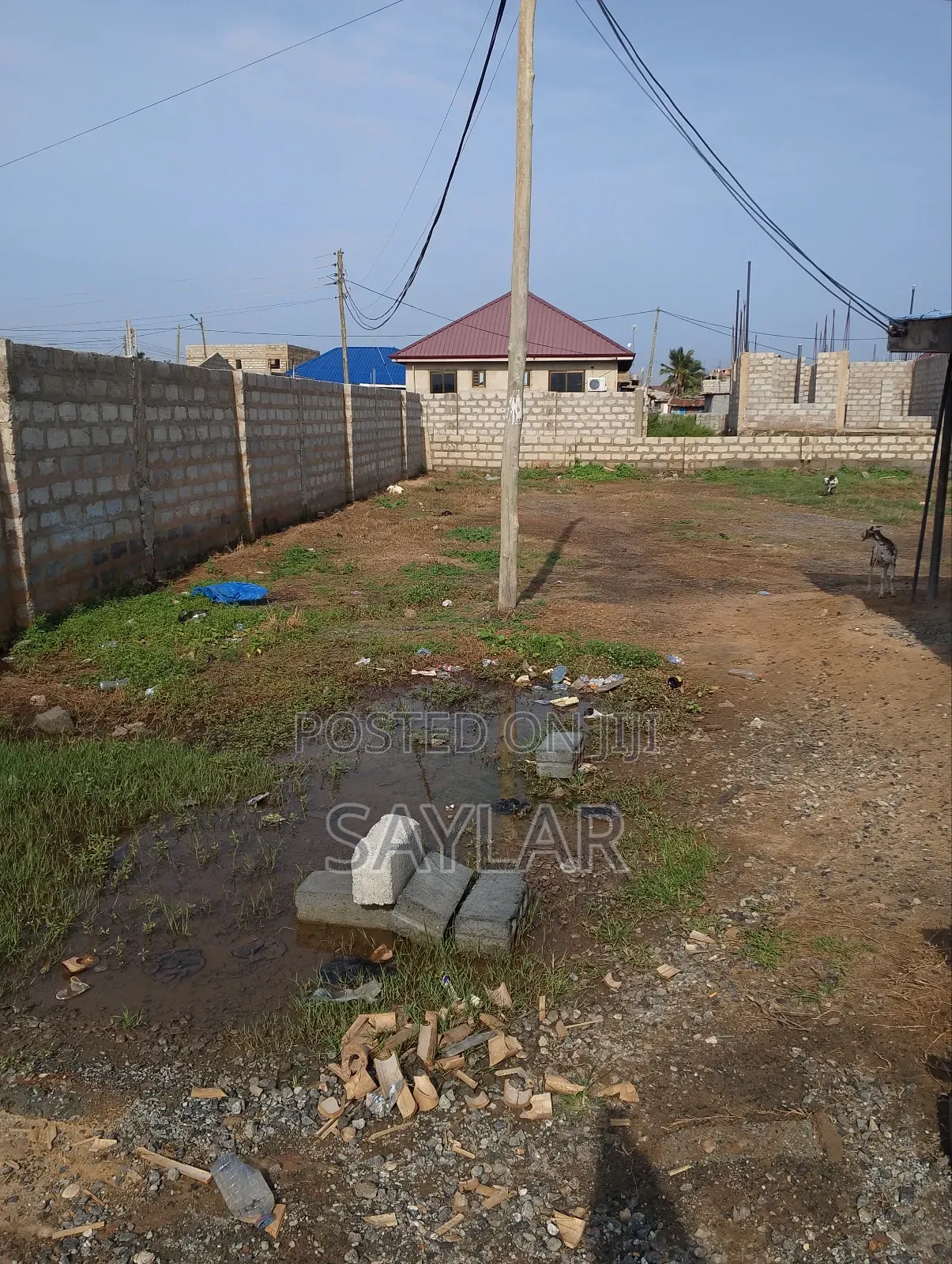 A Special Half Plot for Sale Klagon Close to Pentecost Church Side