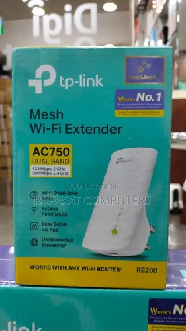 Tplink Ac750 Dual Band Wifi Exteder Re200