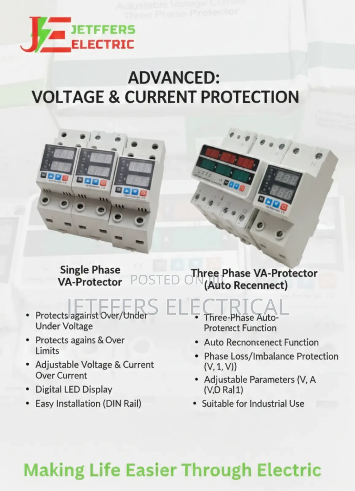 Adjustable Voltage and Current Protector