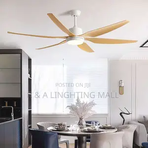 6 Blades Elegant Long Blade Fan 
Remote Control