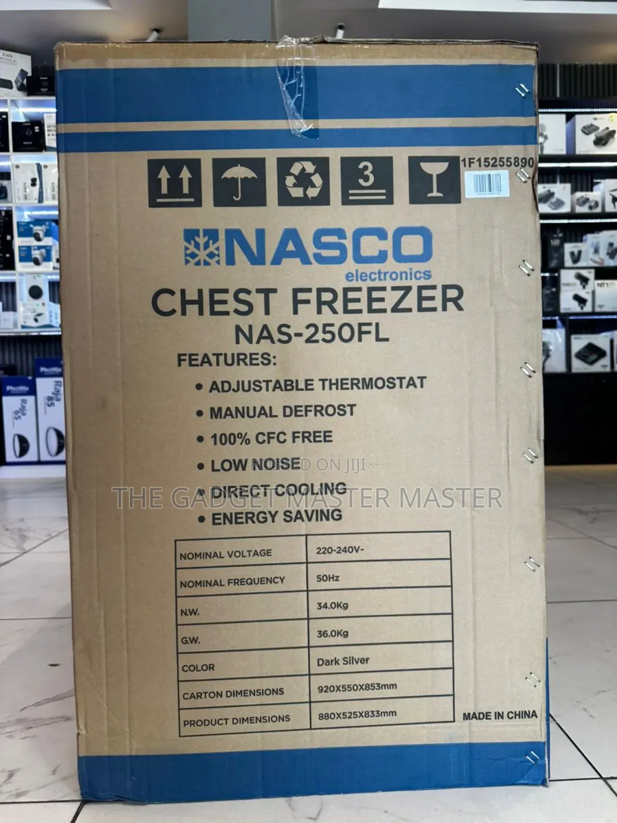 Nasco Nas-250fl 200l Chest Freezer
