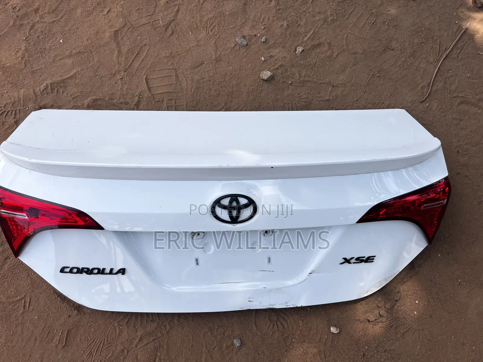 Toyota Corolla 2018 Sports Boot