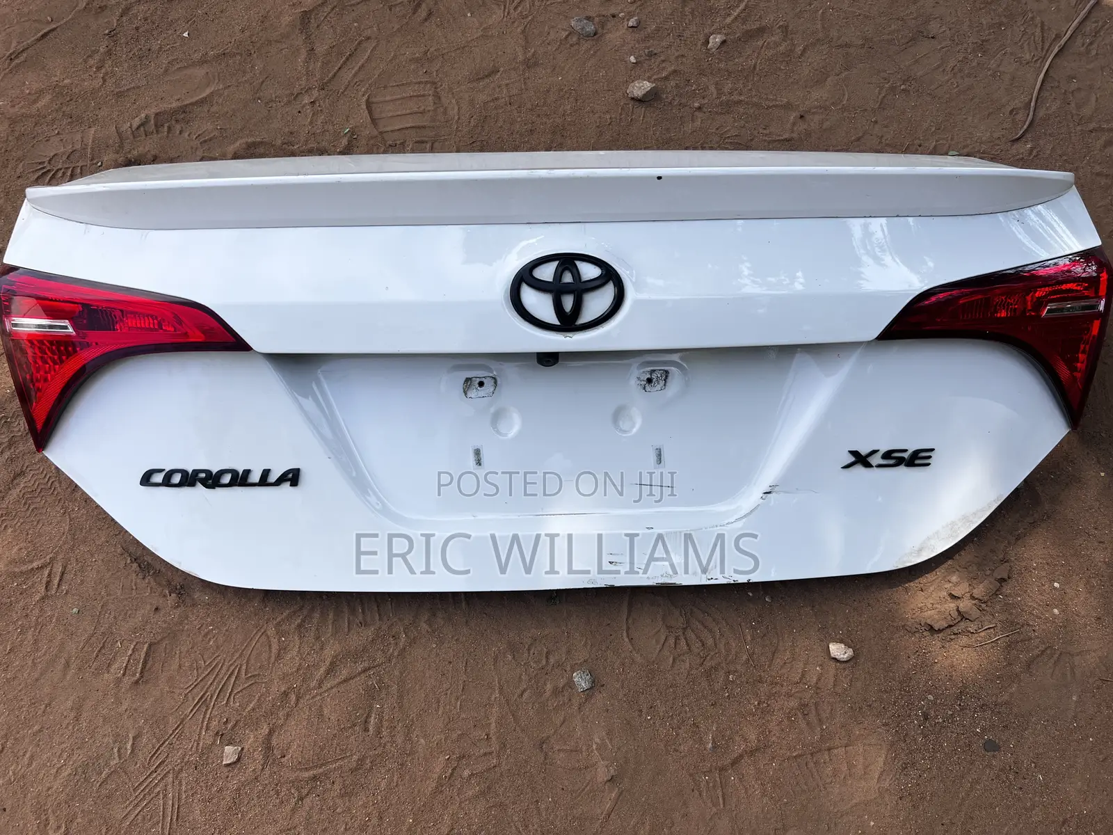 Toyota Corolla 2018 Sports Boot