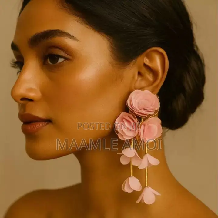 Floral Statement Earrings