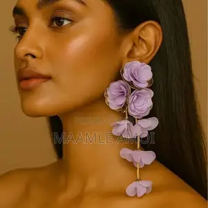Floral Statement Earrings
