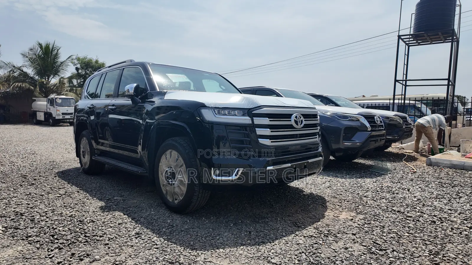 New Toyota Land Cruiser LC300 2025 Black