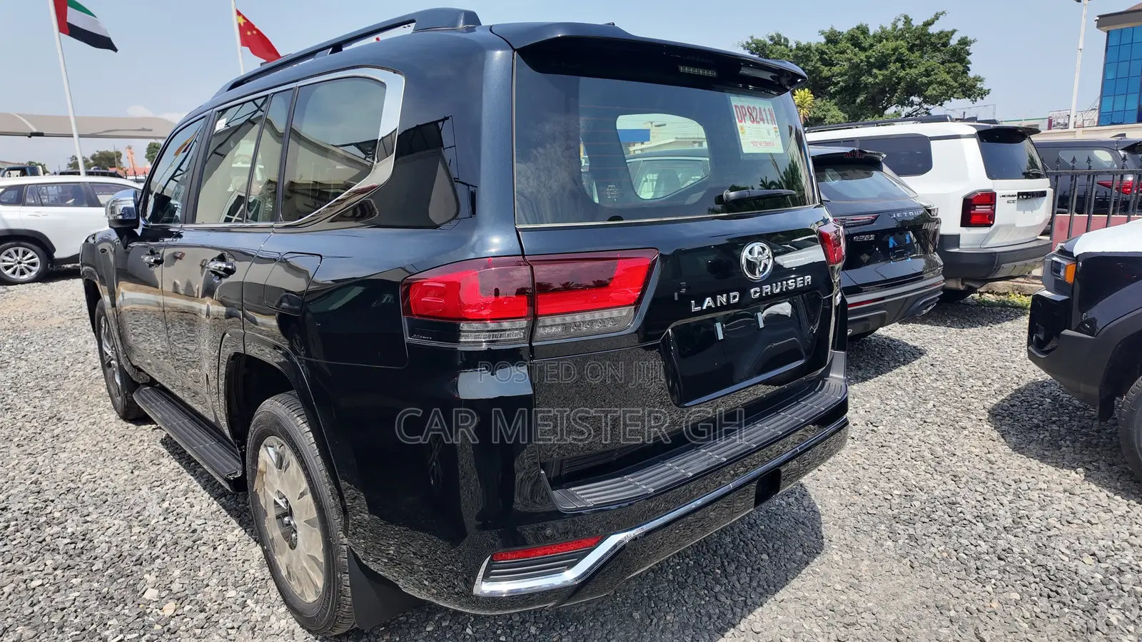 New Toyota Land Cruiser LC300 2025 Black