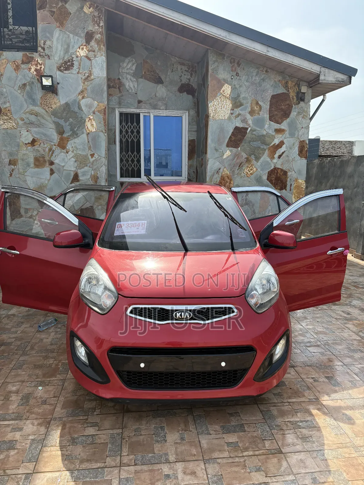 Kia Morning 2015 Red