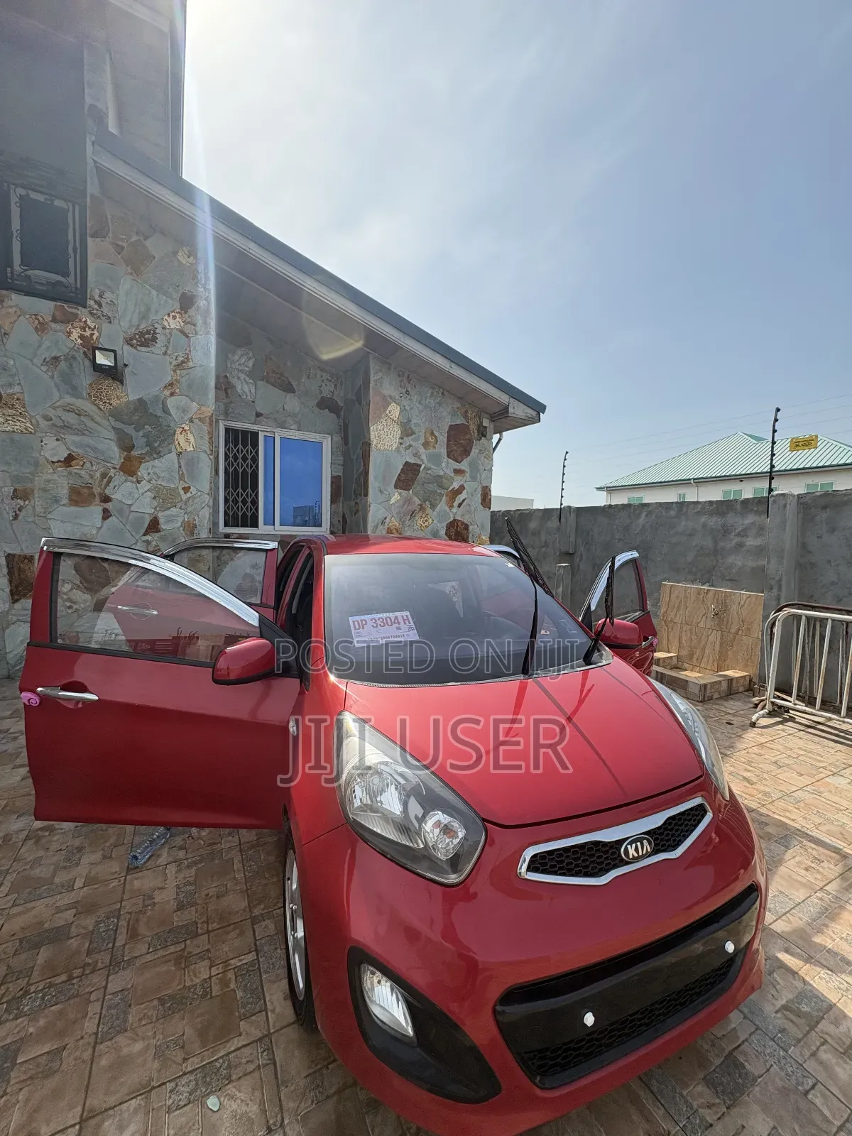 Kia Morning 2015 Red