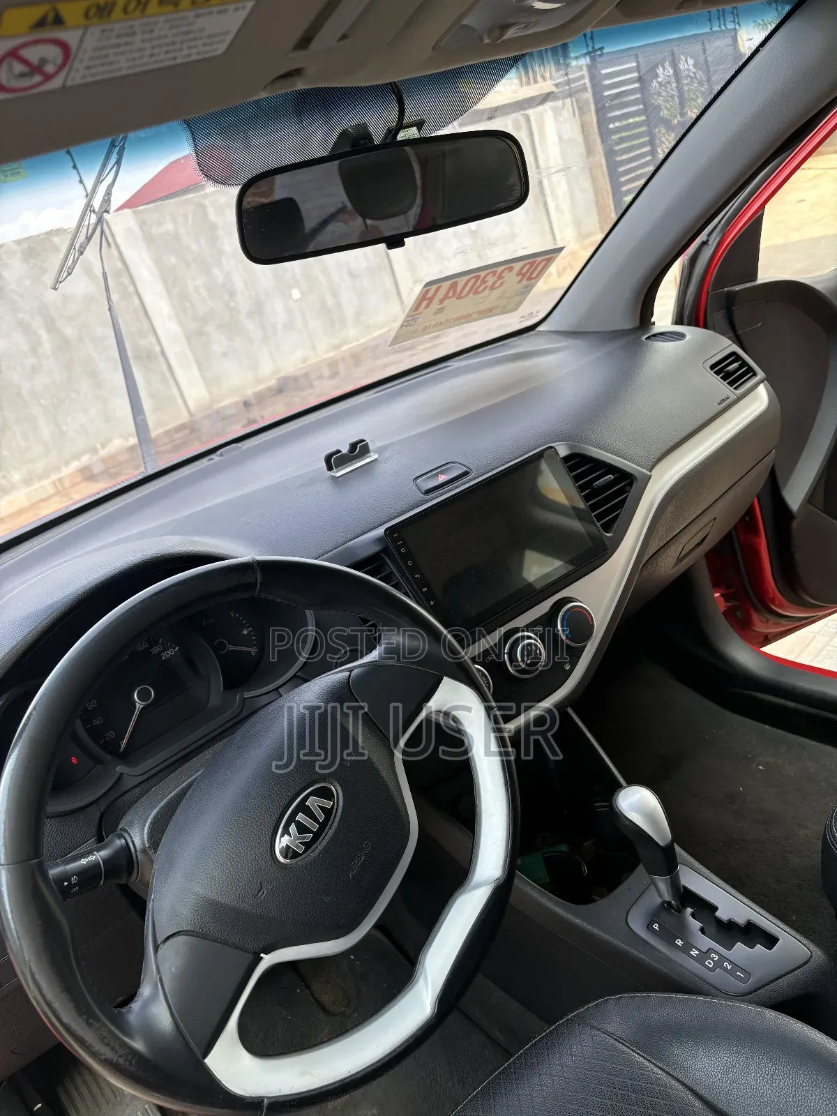 Kia Morning 2015 Red