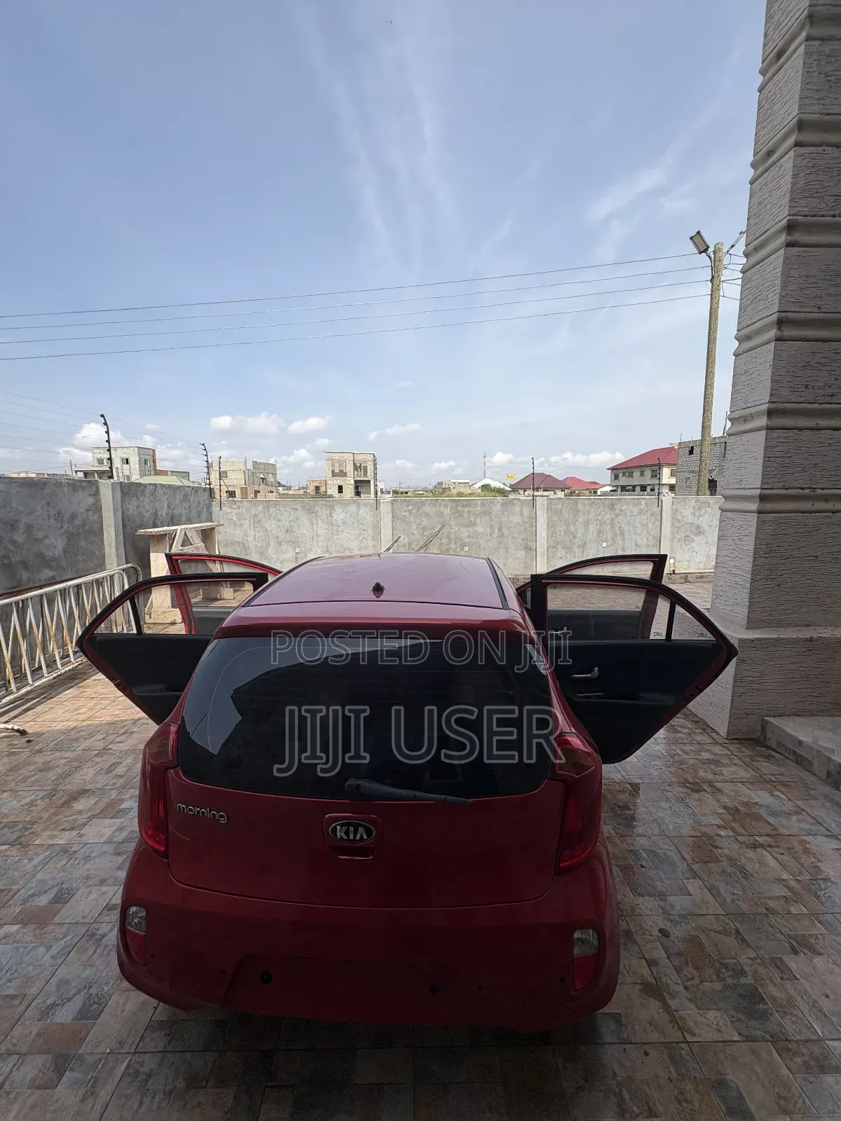 Kia Morning 2015 Red