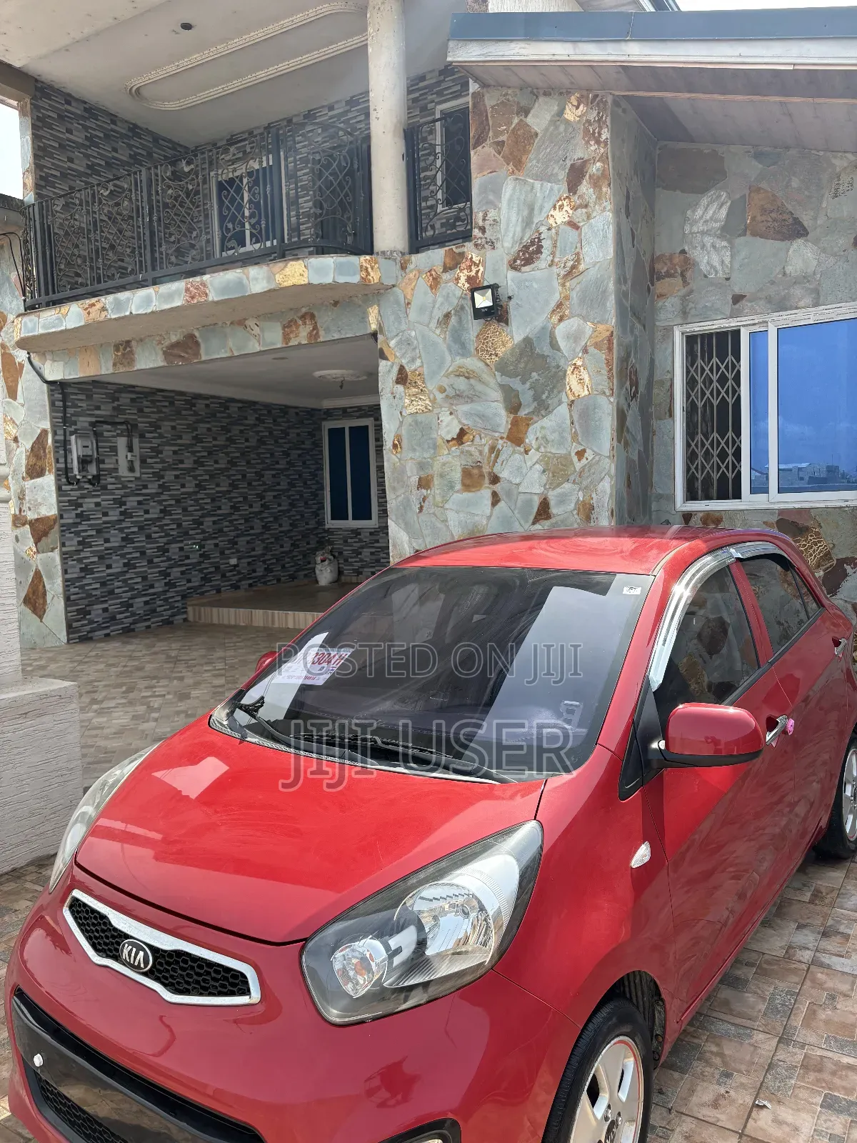 Kia Morning 2015 Red