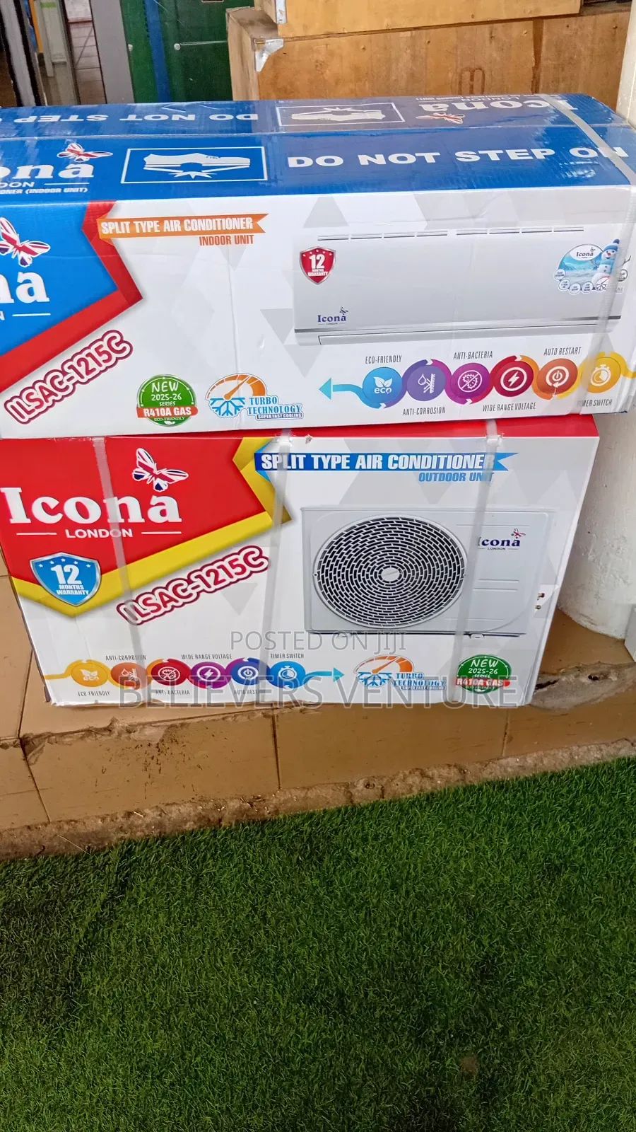 Icona 1.5hp Split Air Conditioner – Powerful Cooling 1.5hp Ac