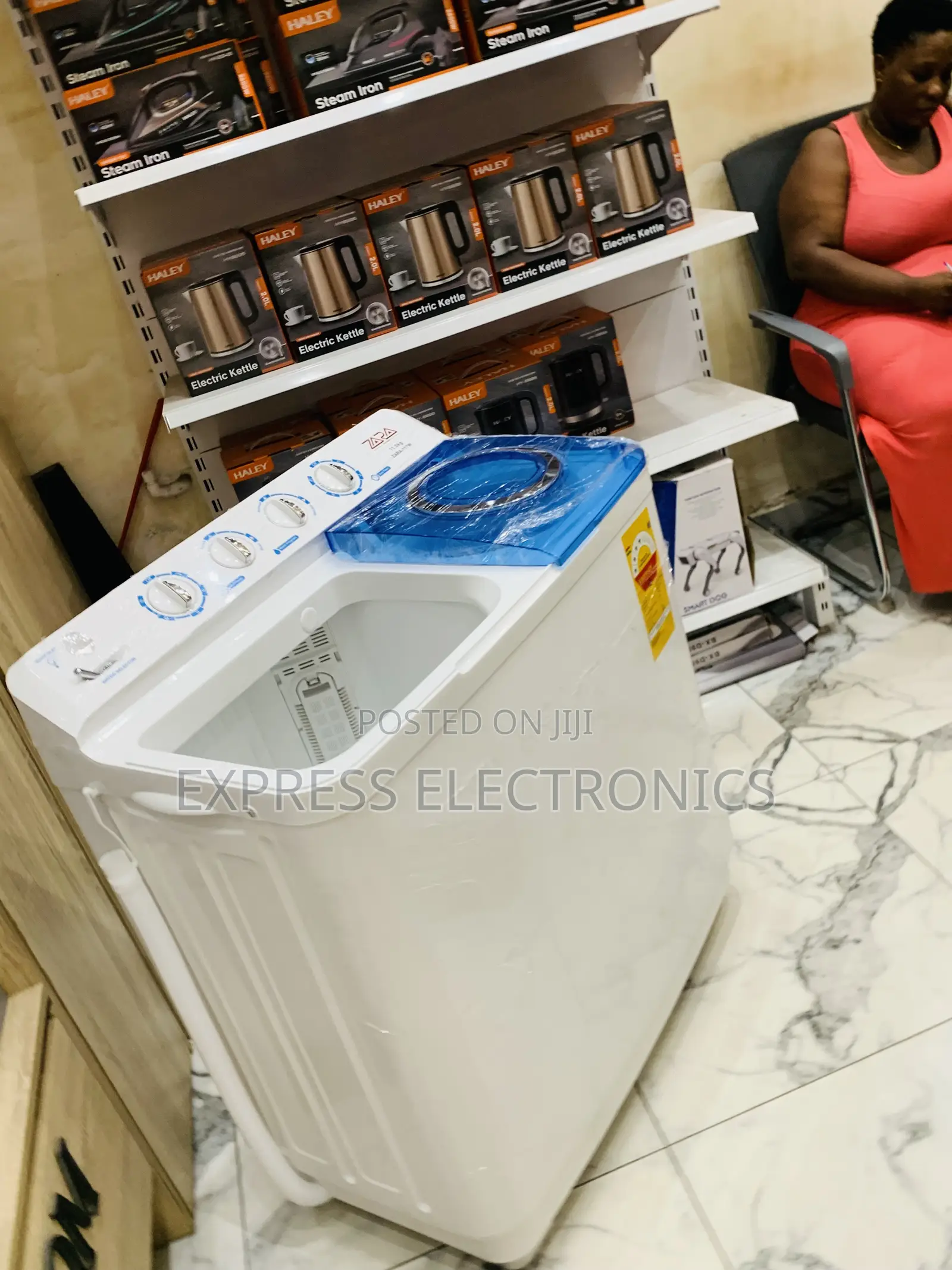 Text 10gig for Your New Zara 11kg Topload Twintub Washing Machine