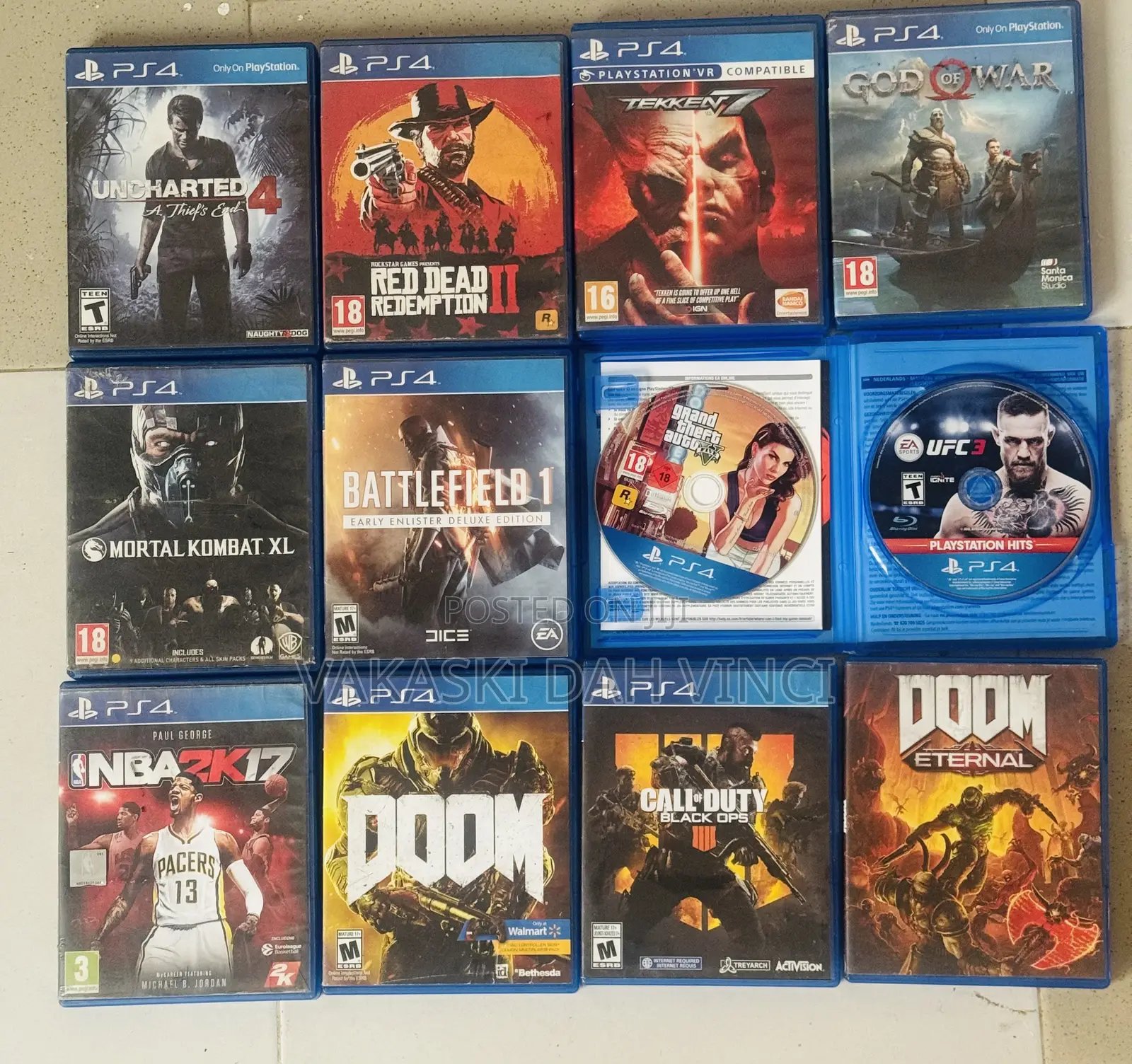 Ps4 Games Disc For Sale . Also Compatible With Ps5