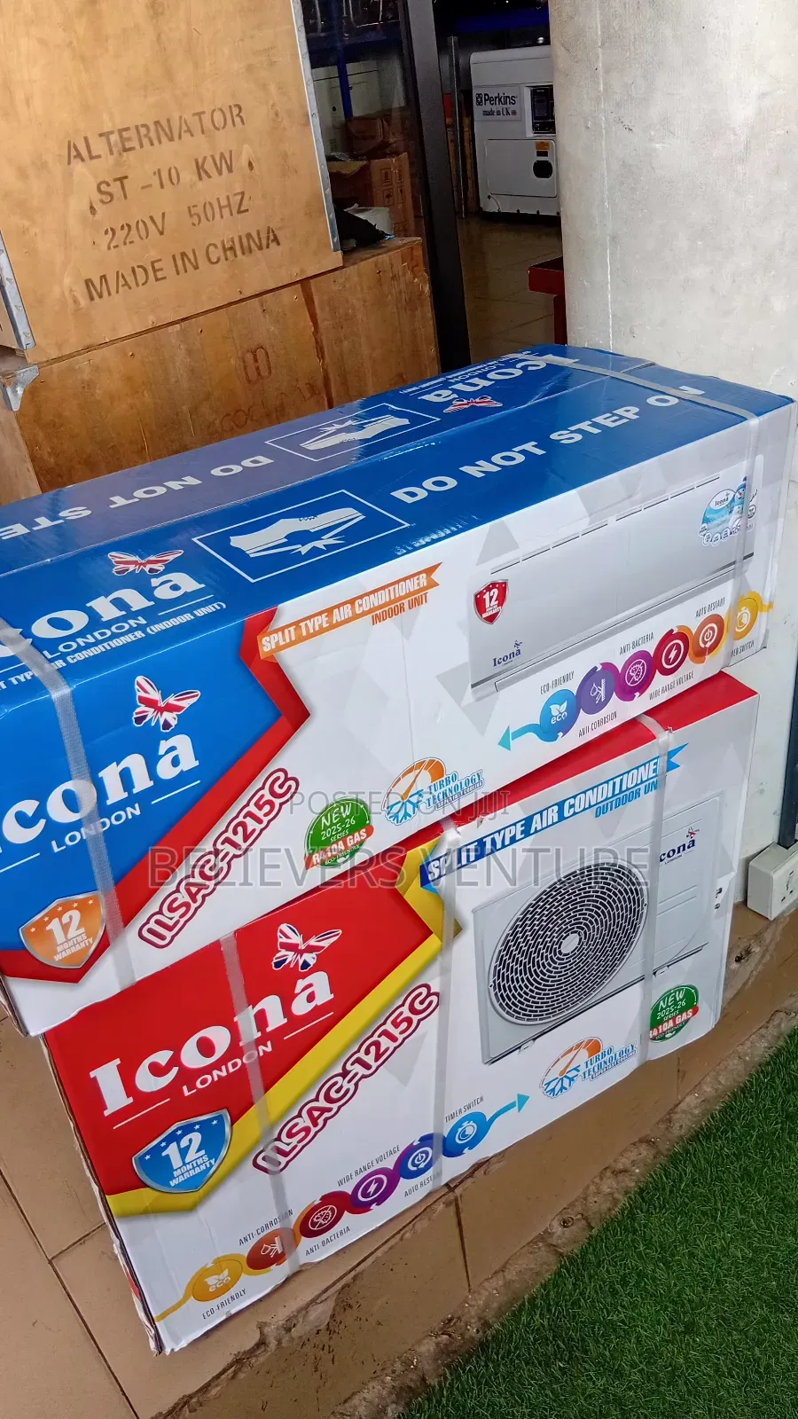 Icona 1.5hp Split Unit – Reliable Performance 1.5hp Ac