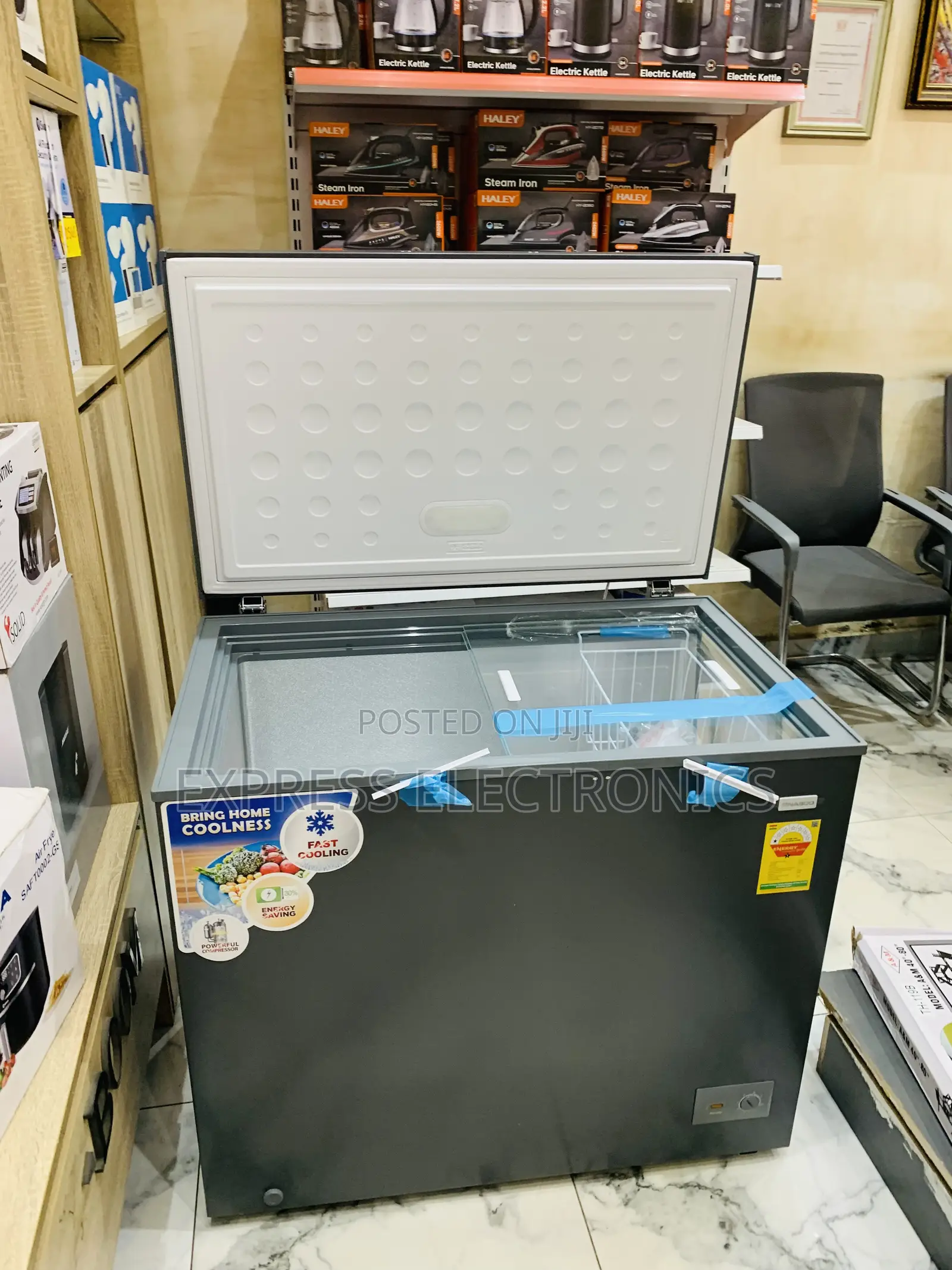 Long Lasting Effects Nasco-Nas300 Nasco Freezer 250ltr Net Silver