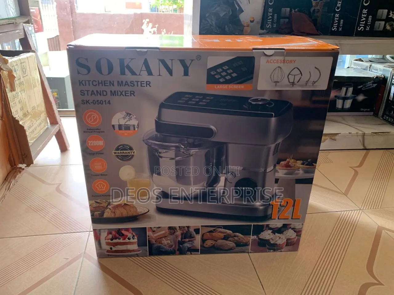 Sokany Maxforce 12l Bakery Edition Mixer