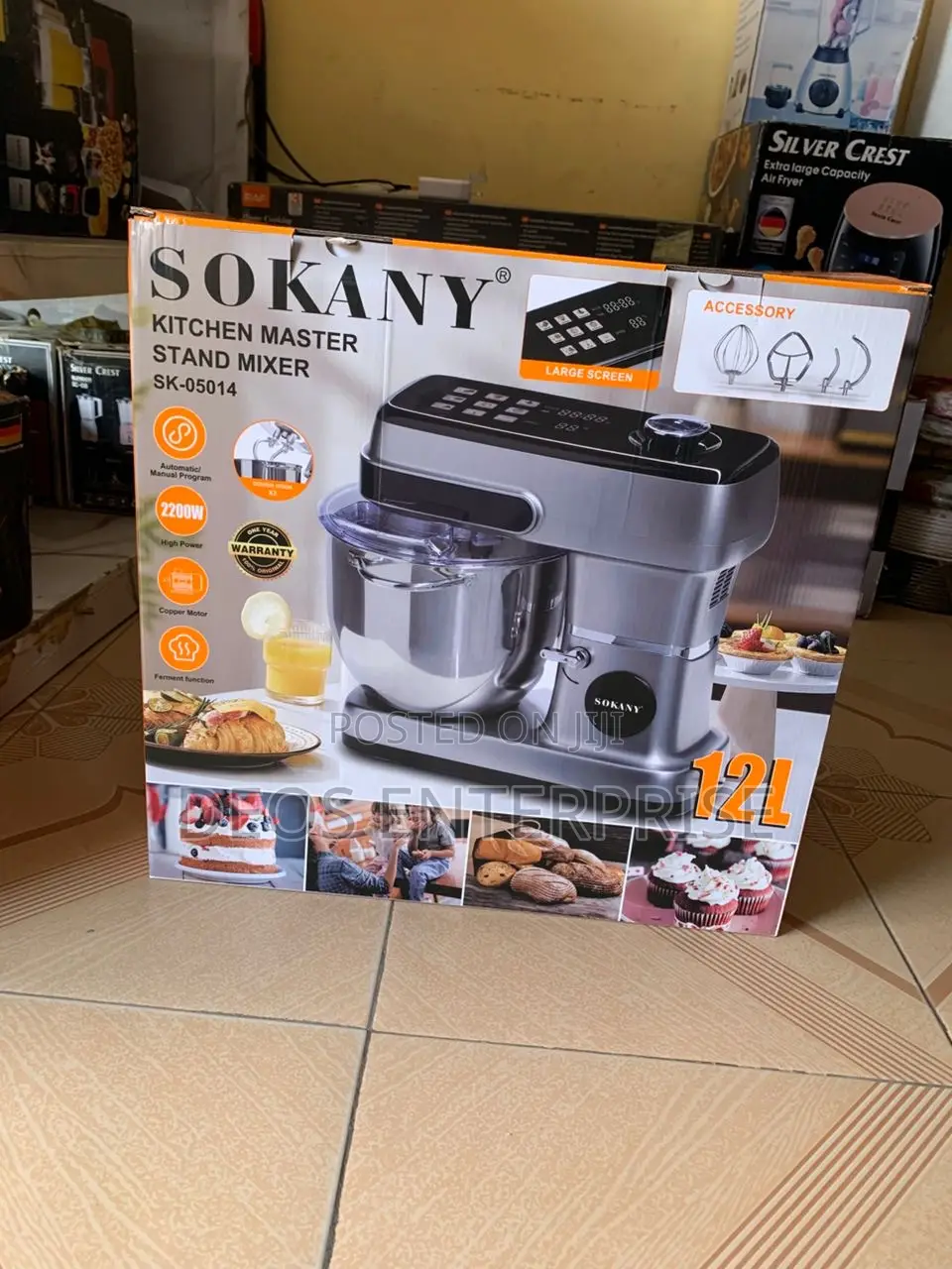 Probake 12l Mega Capacity Stand Mixer