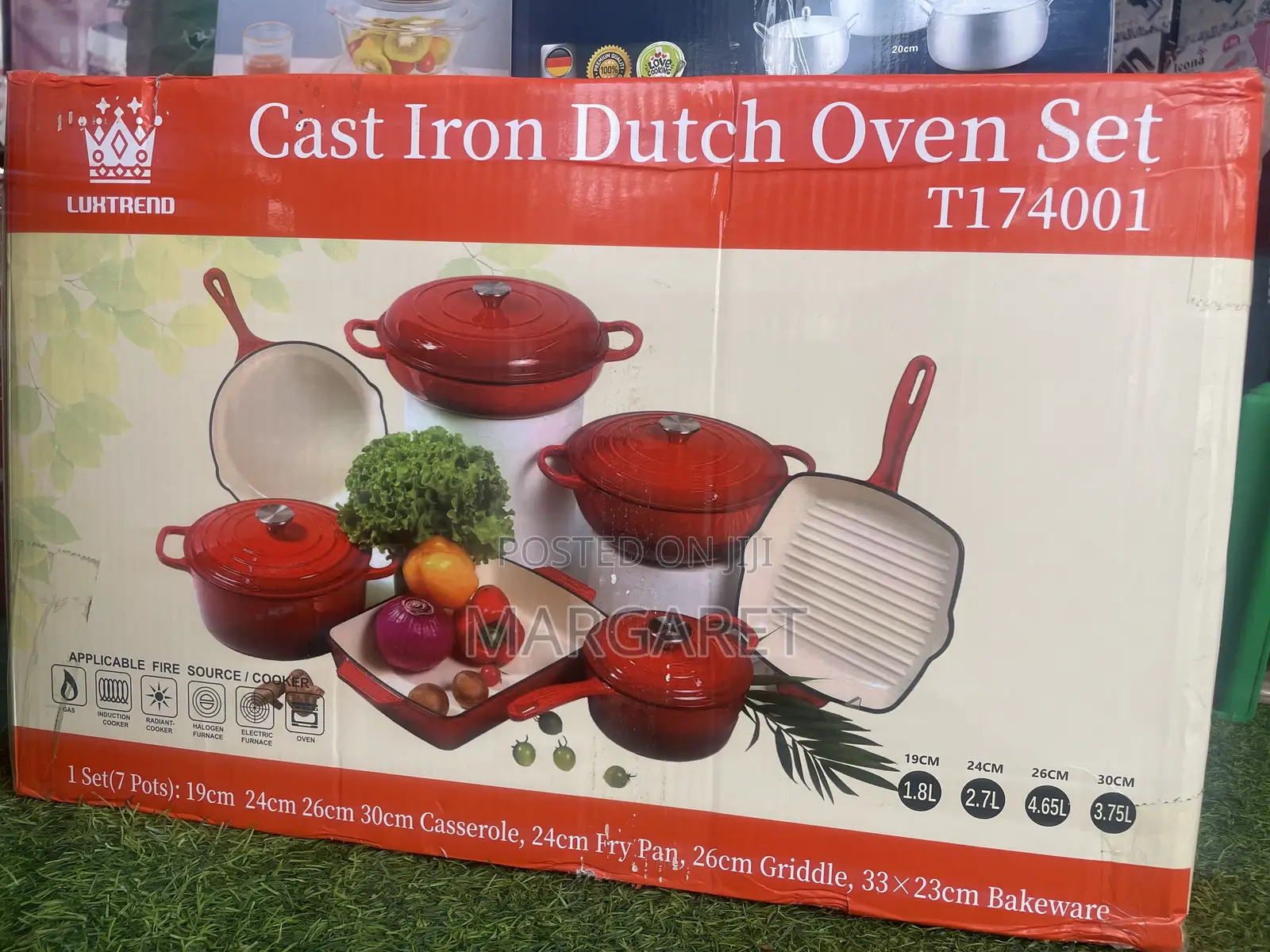Cast Iron Dutch Oven Set