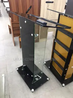 Imported Glass Pulpit
