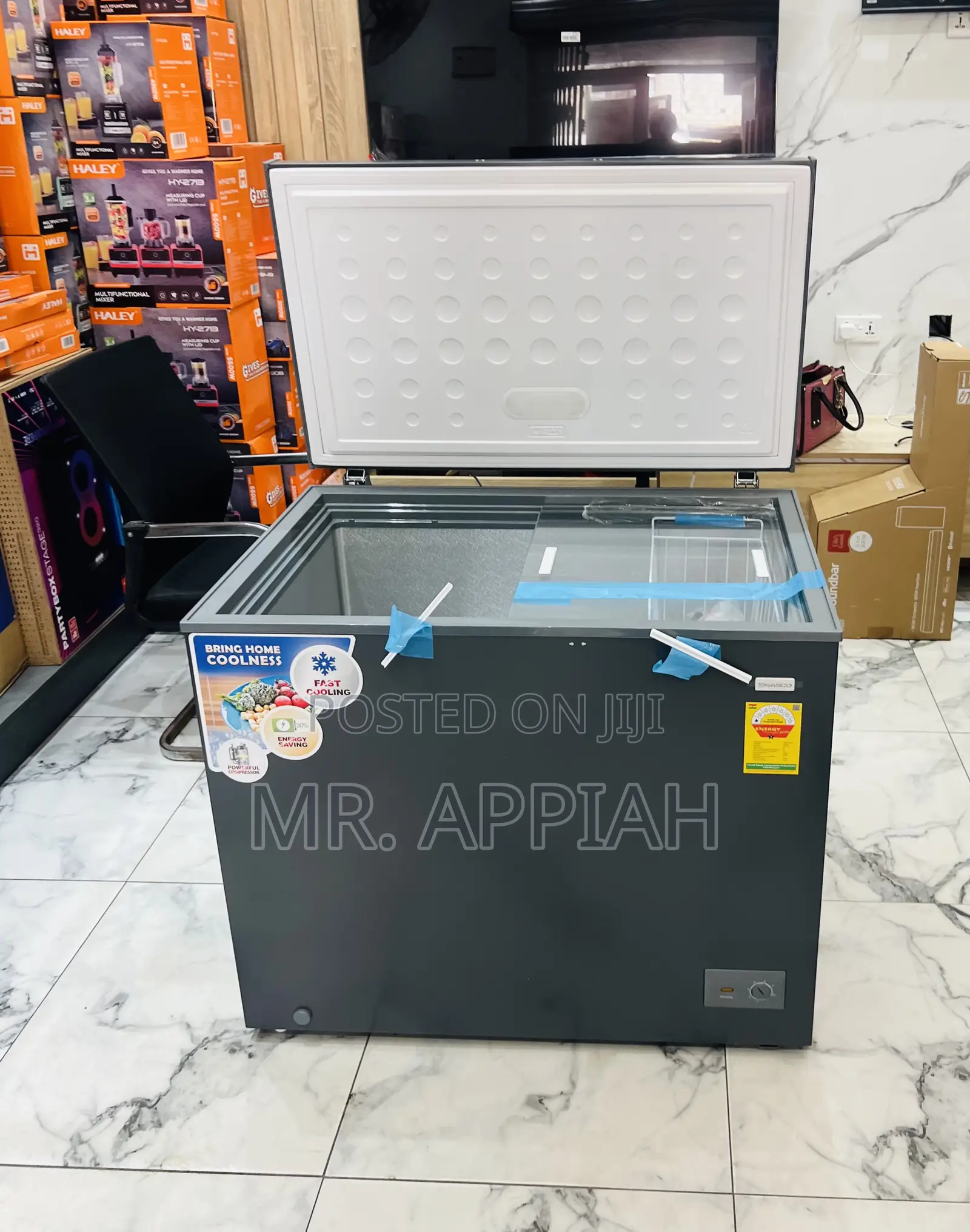 Shop Affordable Nasco-Nas300 250liters Single Door Electric Freezer.
